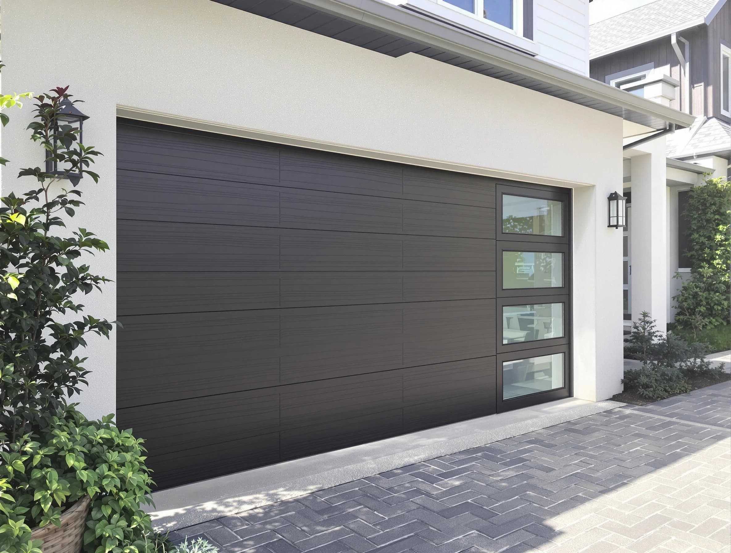 Custom garage door installation by Watertown Town Garage Door Repair in Watertown Town