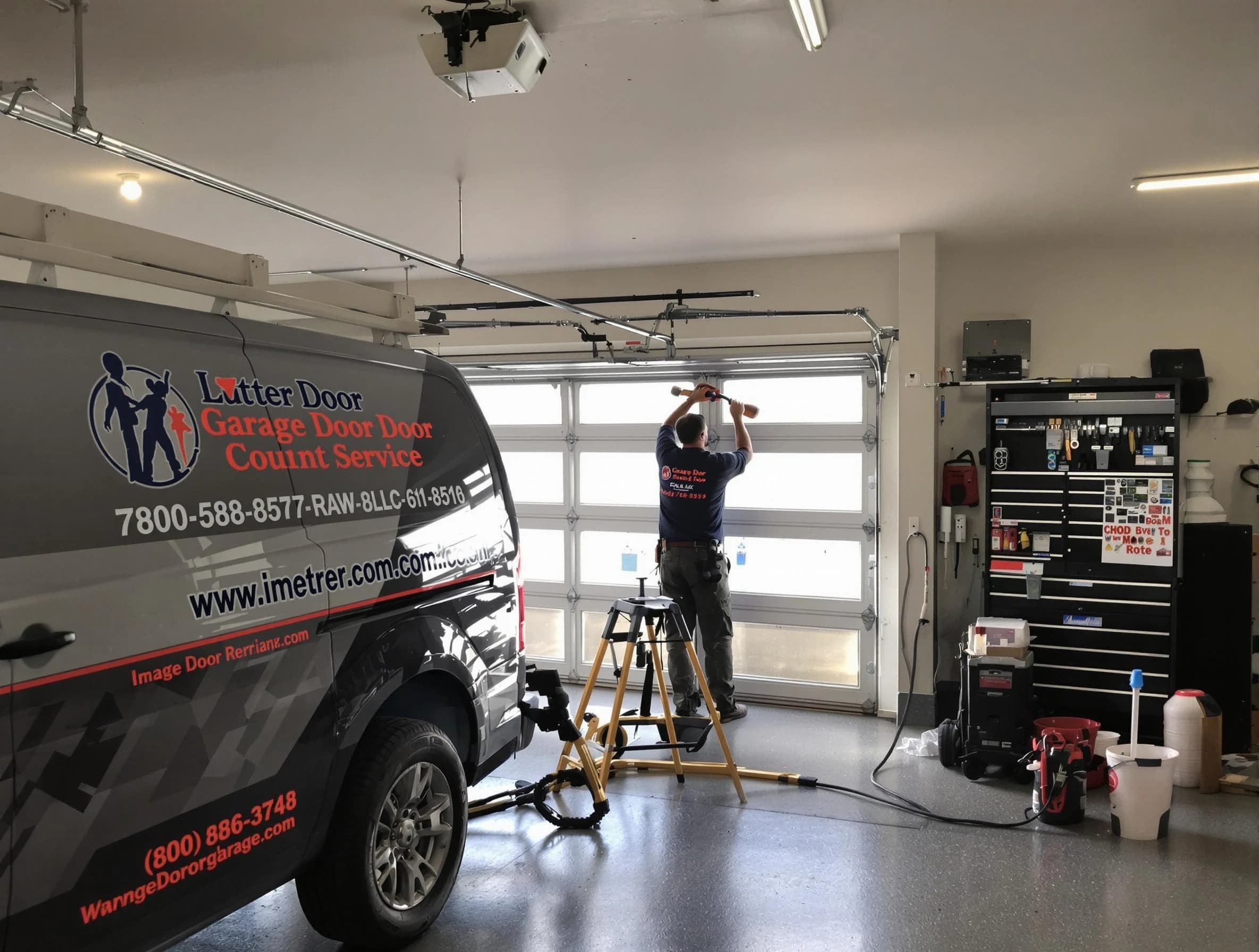 Watertown Town Garage Door Repair rapid response team performing same-day repair in Watertown Town