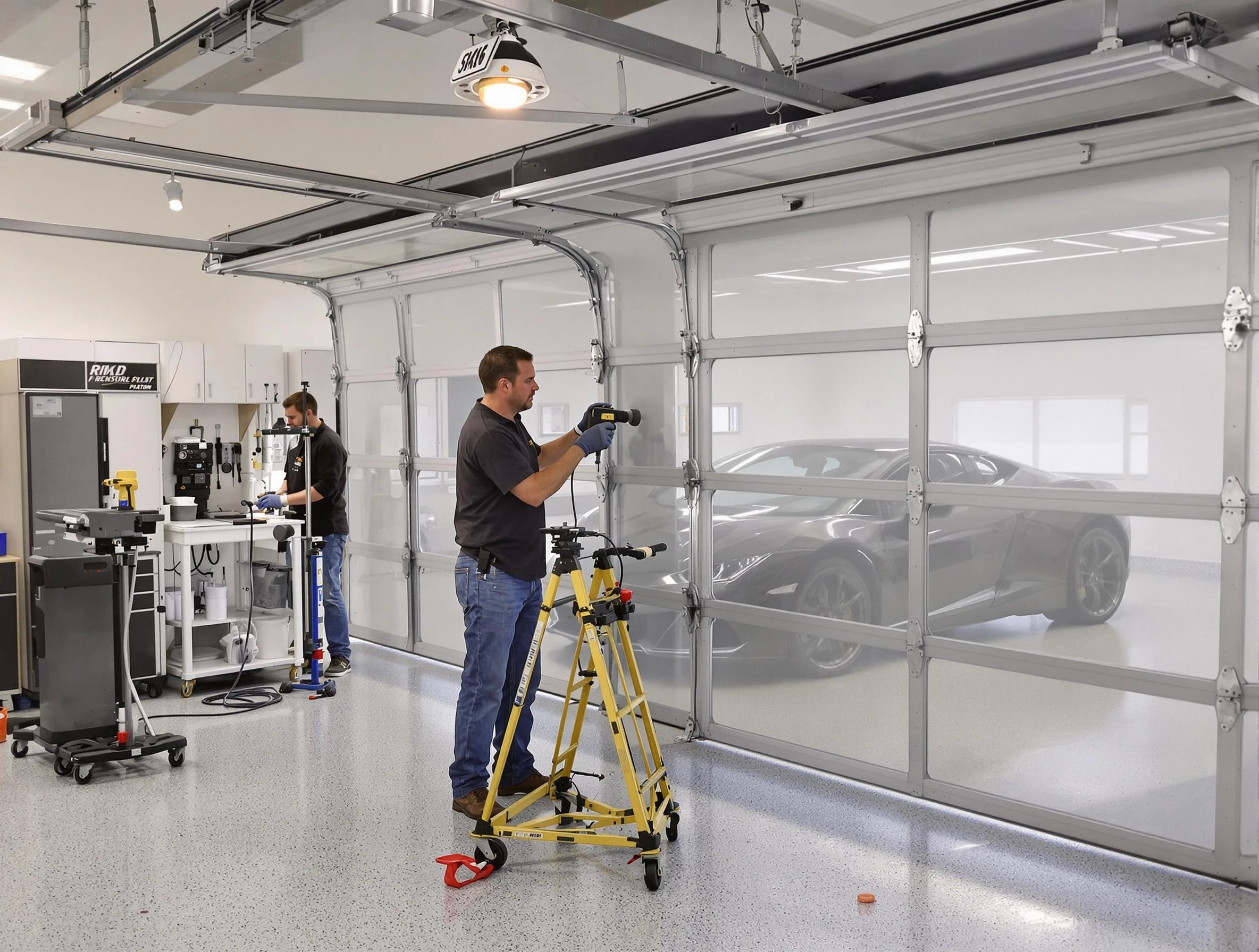 Garage Door Dents Repair in Watertown Town