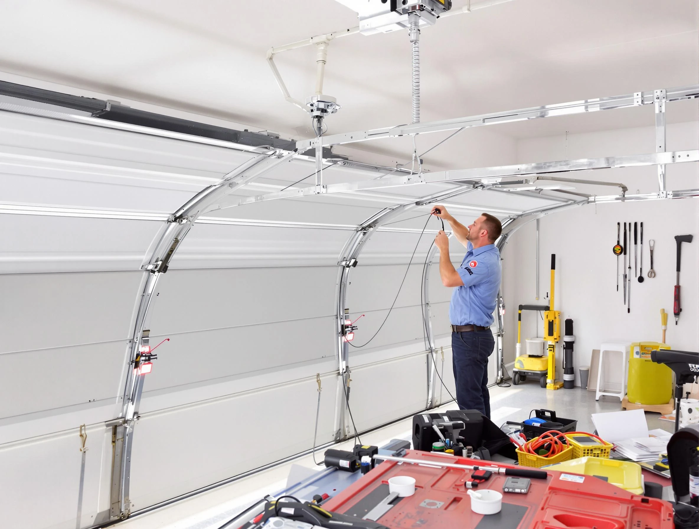 Garage door cable repair service by Watertown Town Garage Door Repair in Watertown Town