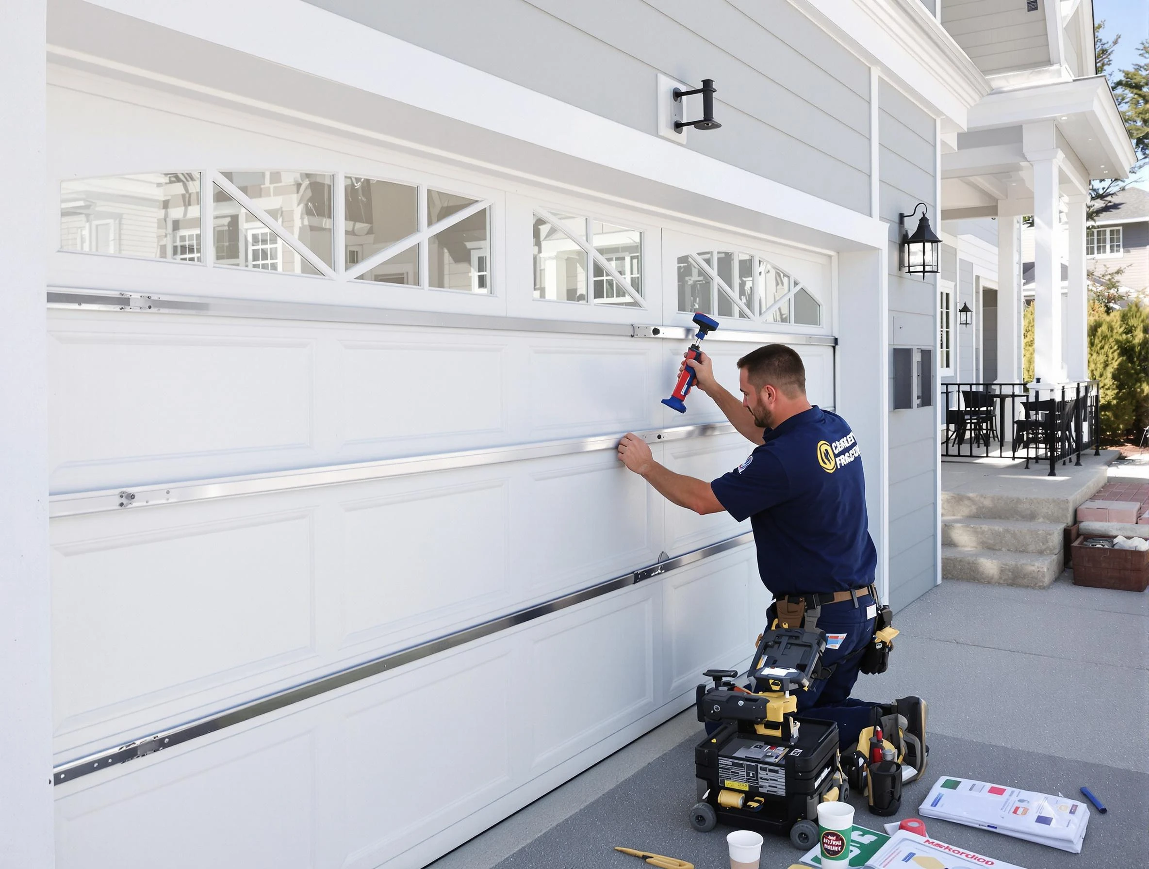 Professional garage door installation by Watertown Town Garage Door Repair in Watertown Town
