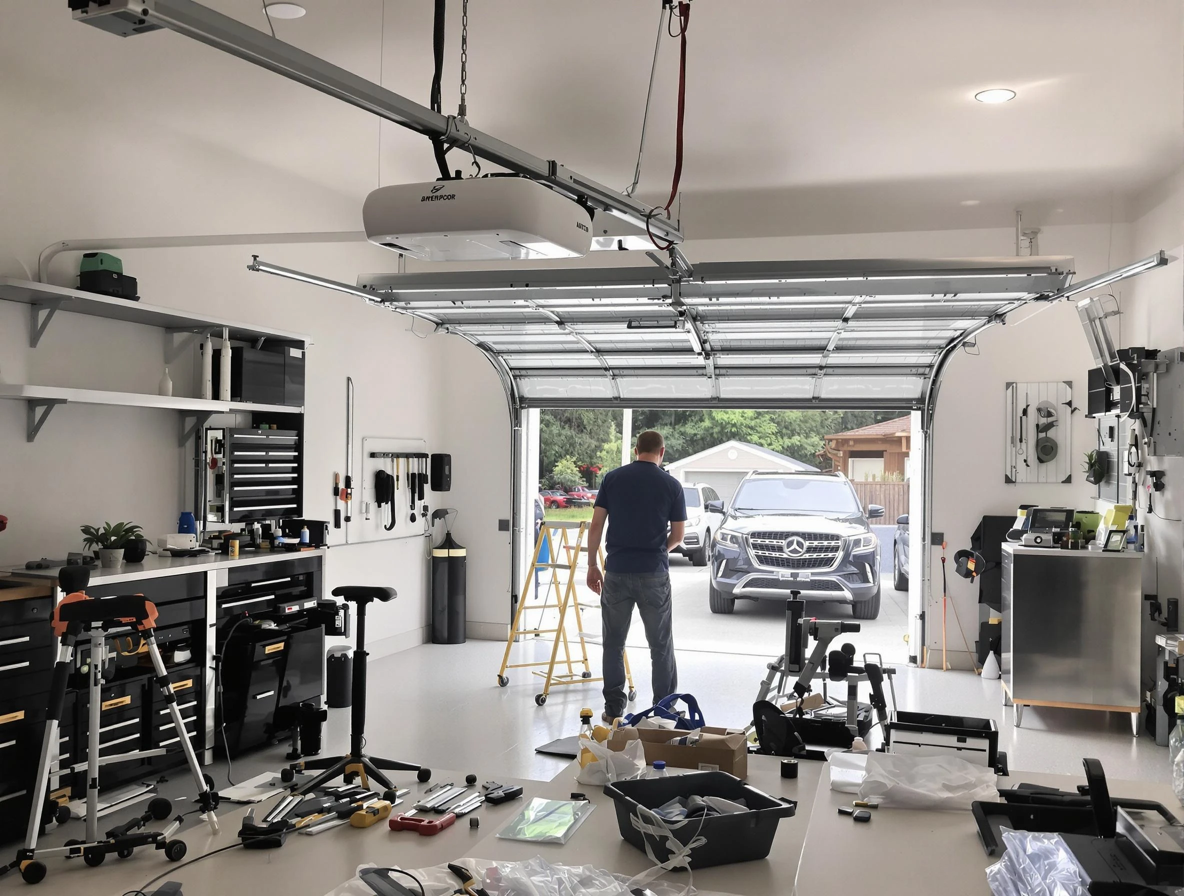 Garage door opener installation by Watertown Town Garage Door Repair in Watertown Town