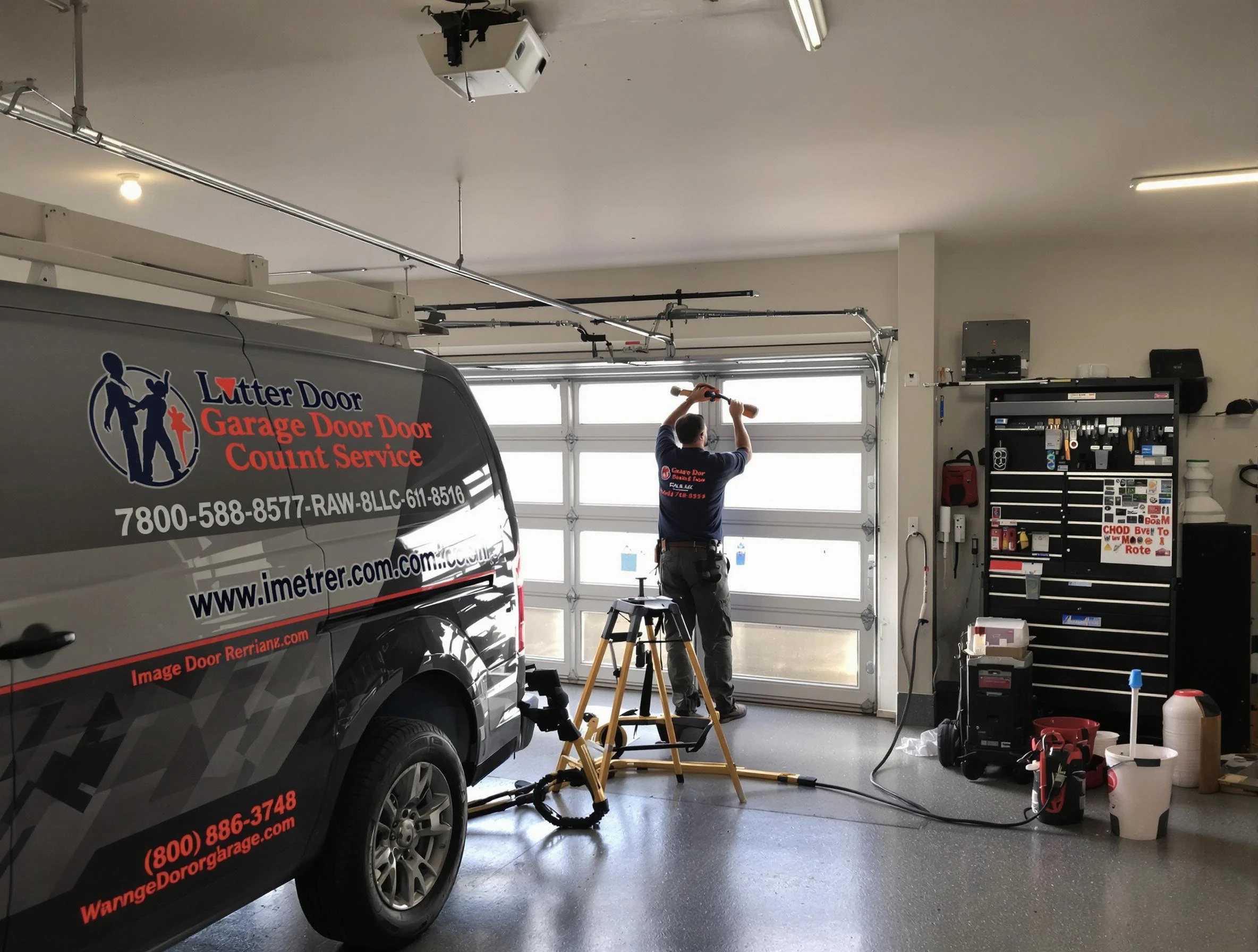 Watertown Town Garage Door Repair rapid response team performing same-day repair in Watertown Town